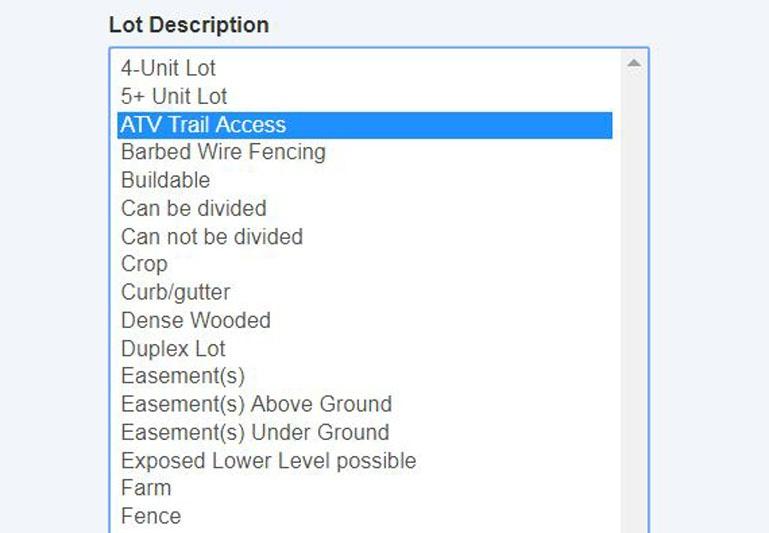 Wisconsin Land for Sale with ATV Trail Access