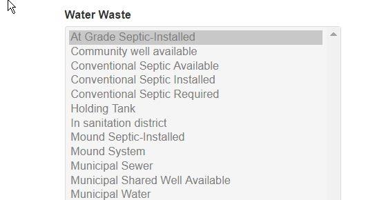 Wisconsin Land for Sale At Grade Septic System Installed