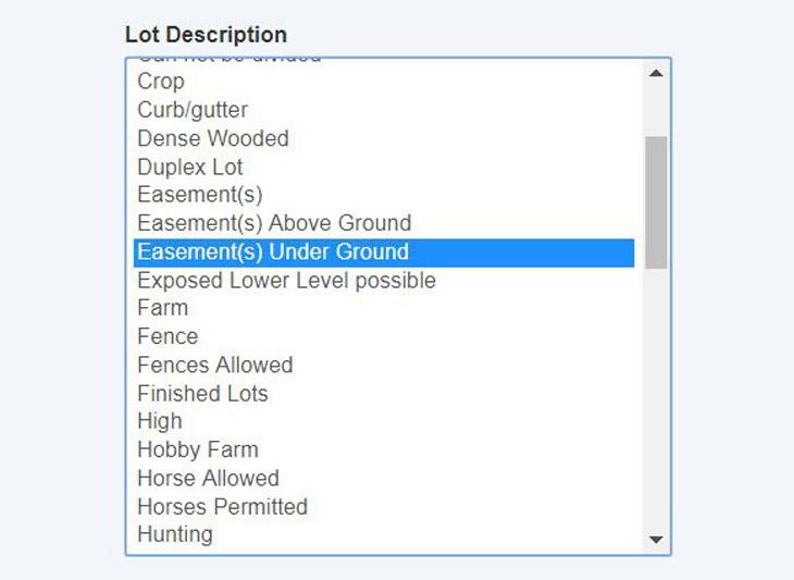 Wisconsin Land for Sale with Under Ground Easements