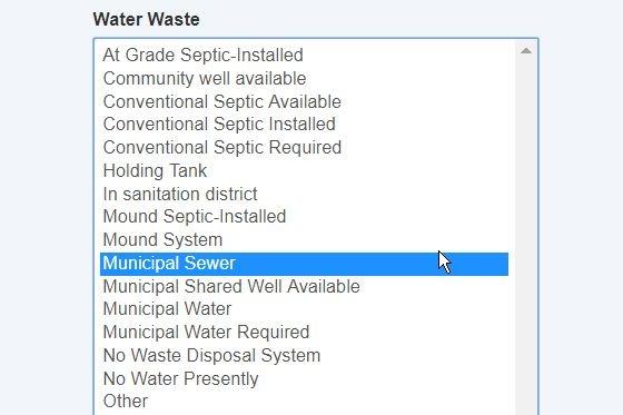 Wisconsin Lots for Sale w/ Municipal Sewer 