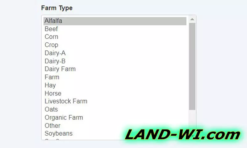 Wisconsin Alfalfa Land for Sale
